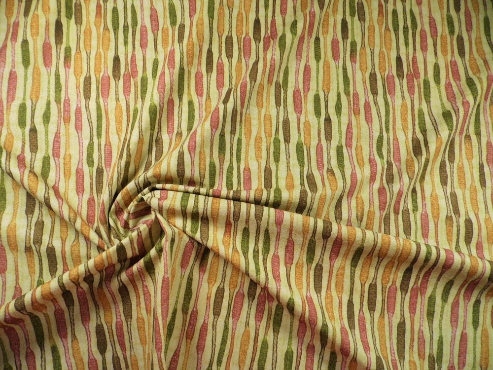 Nike Nylon Spandex 4way Stretch Bathing Suit Fabric Mauve Brown Stripe C47