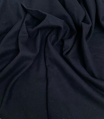 Black Wool Blend Flannel Soft Apparel Fabric Pants Dresses Suits 58″ x 69″