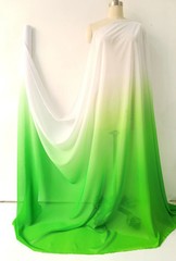 Ombre Chiffon 58”Wide By Yard Gradient Chiffon Fabric Wedding Dress Stage Gauze