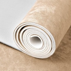 Tela de gamuza para techo de auto, 91 cm de largo x 152 cm de ancho, con respald