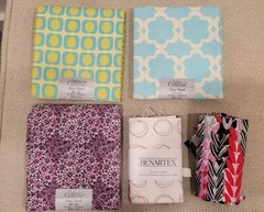 Lot Of New Mixed Fabric Over 3 Yards Benartex Pack Of 3, Fabric Central