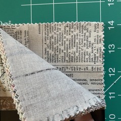 Tim Holtz Eclectic Elements; Foundations; Layer Cake 10” Charm Pack Fabric