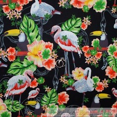 BonEful Fabric FQ Cotton Quilt VTG Brown Red Gold Zoo Zebra Animal Jungle Safari