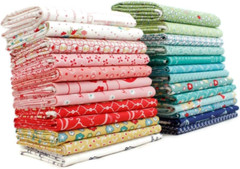 Vintage Happy 2 Fat Eighth Bundle (27 Pieces) by Lori Holt for 9 X 21 Inches (2