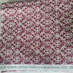 3 yd Damask Fabric 44″ Wide Springs Creative Products Group LLC