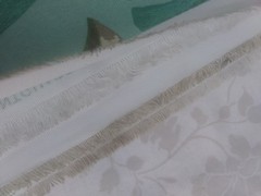 Bryant Industries Outdoor Upholstery Fabric~Blue Lagoon Leaf Print~3+ Yards
