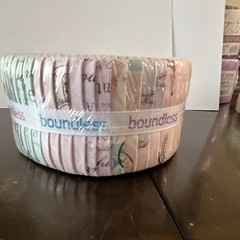 Boundless Fabrics Multicolor Cotton Jelly Roll 2.5″ Strips Quilting Roll