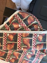 NEW Daisy Kingdom Fabric “All Over Hen Party” Chicken Rooster Cotton 2 yds x 44″
