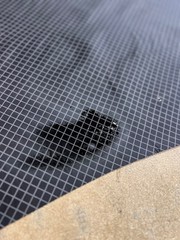 70D Nylon Pack Cloth Grid Pattern Fabric Black Outdoor Gear MYOG USA 10-Yard Cut