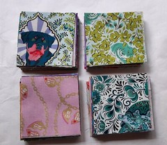 Tula Pink Fabric Scraps Pack for Crumb / Scrappy Quilting 100% Cotton