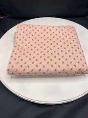 Marcus Bros. Textiles Inc Pink Floral Cotton Fabric Remnant for Quilting Crafts