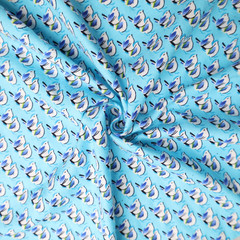 100% Cotton Flannel Fabric / 6 Type Cartoon Printed For Kids – By the Yard