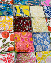 Cotton Wholesale Mix Lot of Recycled Old Vintage Cotton Remnants, Cotton Scraps