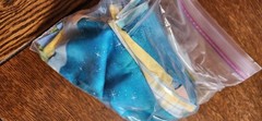 Fabric scraps and remnants, about 1 pound random cottons *FS7*