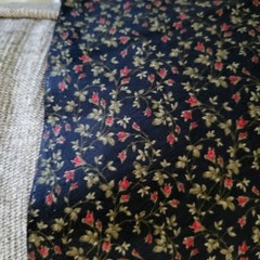 Retired Moda Fabric 3 Sisters Paris Flea Market Dark Floral 141×43 READ