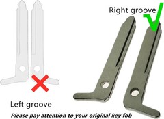 KAWIHEN Replacement Key Fob Case Shell Compatible with 2019 2020 2021 2022 2023