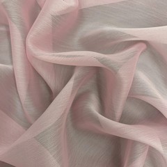 Jolene BABY PINK Polyester Two-Tone Chiffon Fabric by the Yard – 10135
