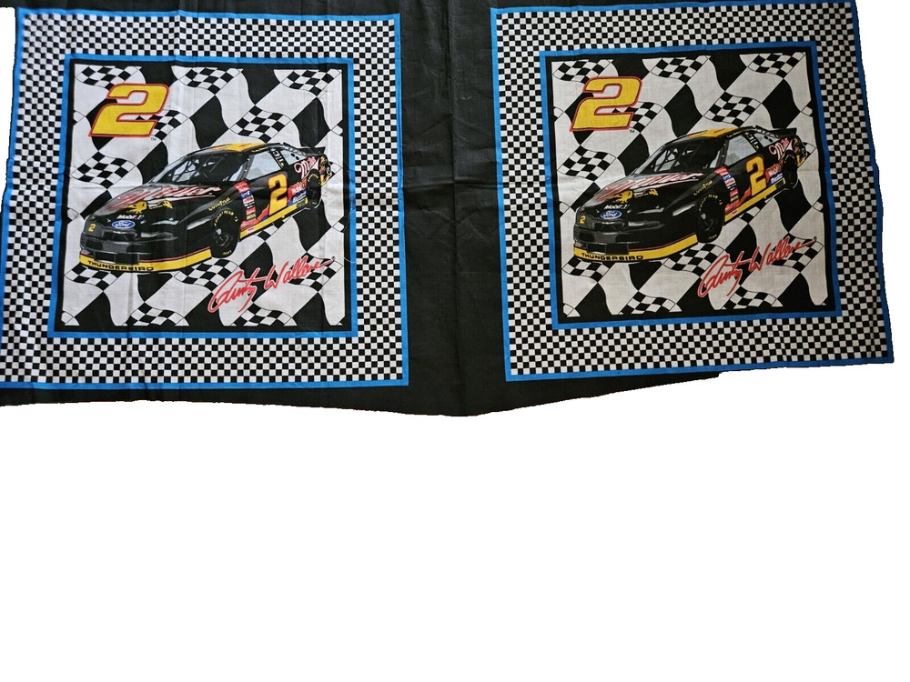 Pillows Fabric Panels Race Car #2