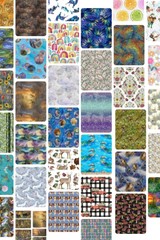 Assorted 3 Wishes Cotton Fabric Flat Fold Assortment 20 Yard Bundle