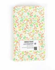 OEKO-TEX Flower Floral Patterned Fabric made in Korea by the Half Yard