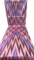 PURE UZBEK IKAT SHOI SILK FABRIC-FINE & DELICATE-100% SILK – TOP QUALITY FABRIC