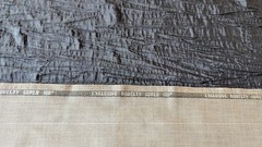 Wool Suiting Quality Super 110 Fabric remnant 3 yds+ 59″Wide. tan, grey