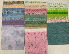10″x10″ SQUARES – PACK #8 – MIXED COTTON QUILTING SQUARES–35 PCS