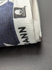 5.5 Yard Star on Navy Cotton Canvas Plain Weave Oeko-Tex 45in Joann Fabric