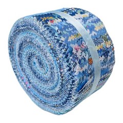 Jelly Roll Fabric 40 Precut Strips 2.5″x44″ Floral Cotton for Quilting DIY