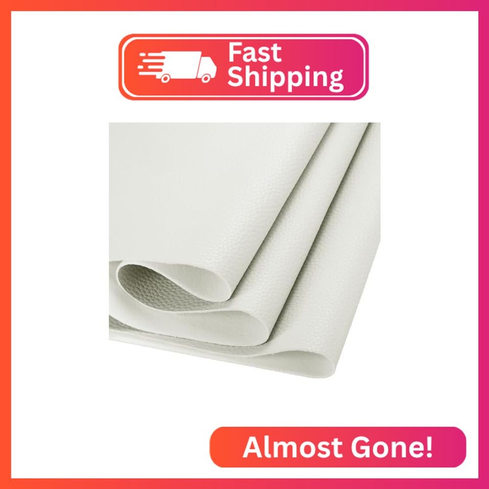 DMiotech 1 Pack 14 Inch x 53 Inch Faux Leather Sheet Furniture Cover Soft Grain