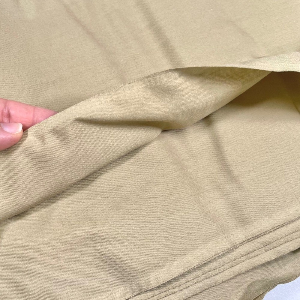 6 Yard 9″ x 43″ Tan Khaki Beige Fabric Solid Neutral Utility DIY Craft