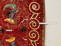 Ethnic Cotton Reversible Fabric Panel
