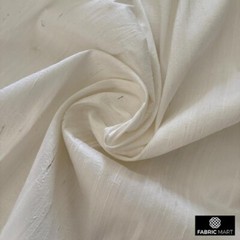 Ivory 100% Pure Silk Fabric By The Yard, 41 inches width Ivory Silk Fabric