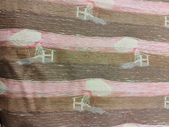 Beach Side Lee Jofa Embroidered Beach Chairs Sand Red Umbrella Upholstery Fabric