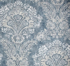 6 Yds Magnolia Home Stan Cathell Hamilton Denim Drapery Upholstery