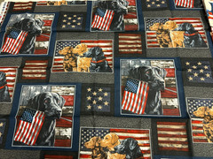 5 Fat Quarter Bundle NWT “Americana” 100% Cotton Fabric Americana Route 66 Labs