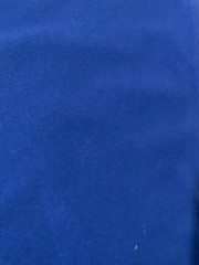 Royal blue cotton polyester t-shirt weight knit fabric 35″ x 60″