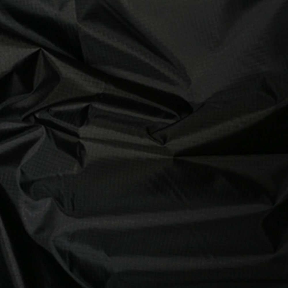 2oz Waterproof Ripstop Fabric Material – BLACK
