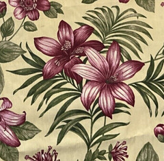 Bryant Industries Tropical Floral Fabric Indoor Outdoor BryantGuard 5 Yds x 54″W