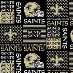 New Orleans Saints Patch NFL NFC South Cotton Fabric