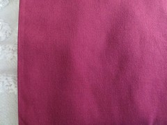 4831. 2 Pcs SOLID WINE Craft, Quilting COTTON or COTTON BLEND FABRIC-44″x 6 yds