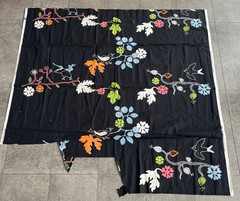 IKEA Black Bird Print Fabric Sissi Edholm & Lisa Ullenius 2007