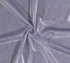 Metallic Spandex Silver 4-Way Stretch Poly/Spandex Fabric by the Yard D248.26