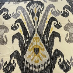 Nate Berry’s 4 Large Fabric Samples 25 1/2″ W X 25 1/2″ L, Various 4 Colors