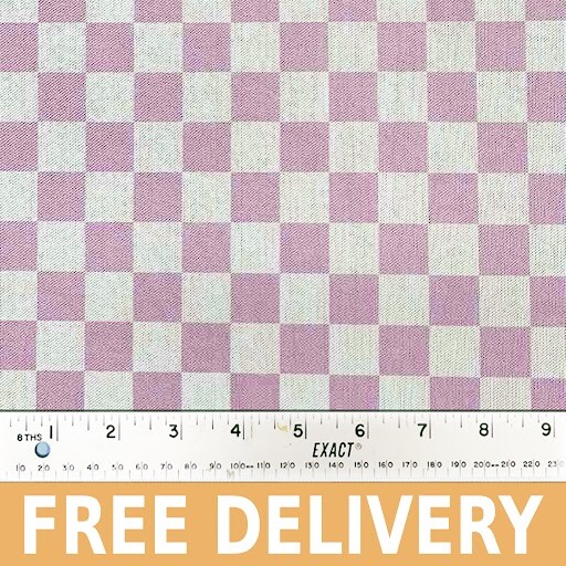 Pink Checkered Poly Spandex Power Mesh Fabric – 58″/Sold By Yard – Free Shipping