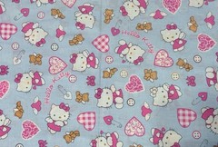 VINTAGE 2003 SANRIO Hello Kitty Angels on Blue – BTFQ: 18” x 22”