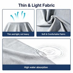 10×144 Silver Infused Fabric Roll – Breathable, Non-Adherent, Skin Fold Protecti