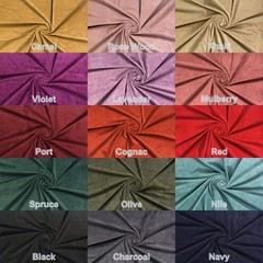 Corduroy Brook Knit Fabric By the Yard Soft Corduroy for Sewing