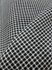$38 for 2 Yards 100% Real Wool Fabric Suiting, Checkered Design