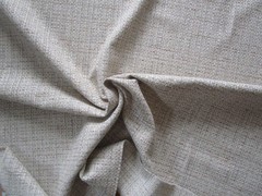 Off White Tan Pink Blue Rust Upholstery Mingled Linen Cot. Blend Fabric 14 Yds